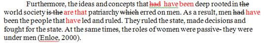 ตัวอย่างการตรวจแกรมม่า เช็คแกรมม่า Proofreading